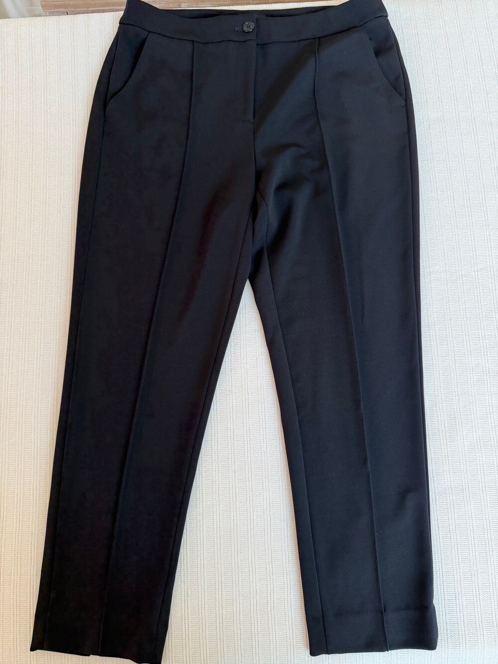 White House Black Market Black The Slim Crop Ankle Pants 6